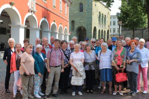 Die Teilnehmerinnen und Teilnehmer der Exkursion nach Soest